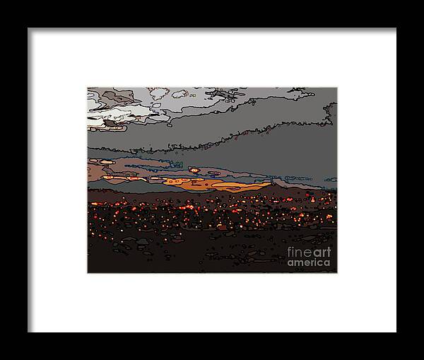 Butte Montana Framed Print featuring the photograph Homage to GS Kendall by David Bearden