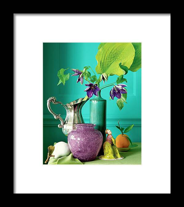 Home Accessories Framed Print featuring the photograph Home Accessories by Beatriz Da Costa
