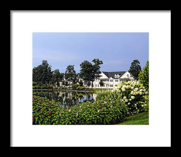 Delaware Framed Print featuring the photograph Home on the golf course by Sami Martin