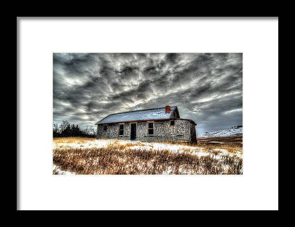 North Dakota Photographs Framed Print featuring the photograph Homestead 2 by Kevin Bone