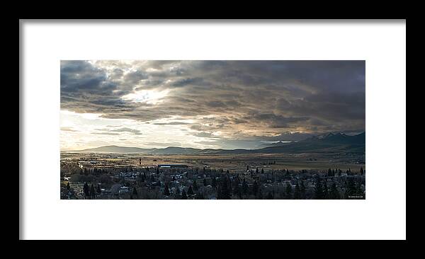  Framed Print featuring the photograph Honey Lake Valley Sunrise by The Couso Collection