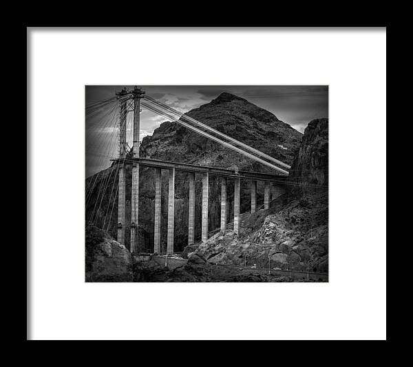 Hoover Dam Framed Print featuring the photograph Hoover Dam by Ian Barber