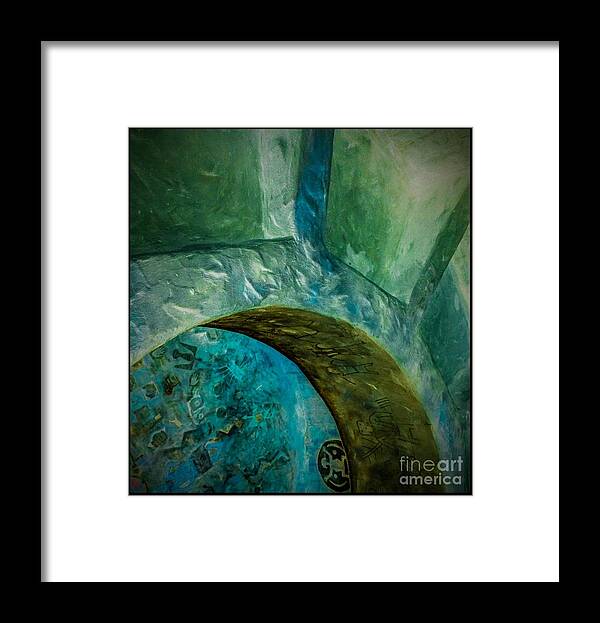 Inverse Framed Print featuring the photograph Hopi Tower 3 by William Wyckoff