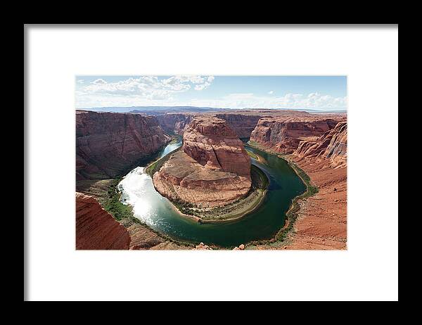 Tranquility Framed Print featuring the photograph Horseshoe Bend, Page, Arizona by Tuan Tran