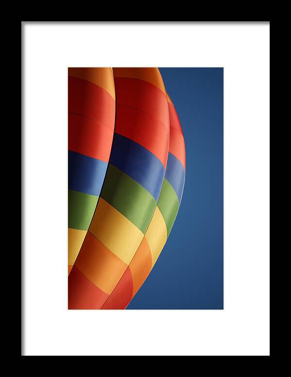 Balloons Framed Print featuring the photograph Hot Air Balloon by Ernest Echols