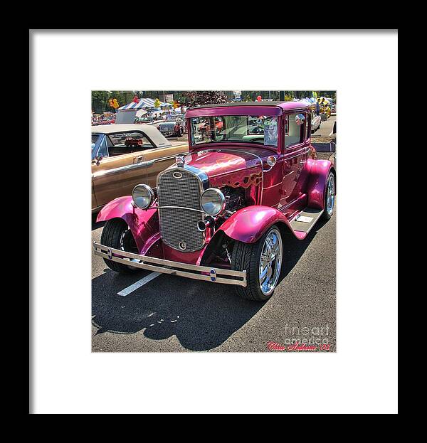Hot Pink Prapunto Framed Print featuring the photograph Hot Pink Prapunto by Chris Anderson
