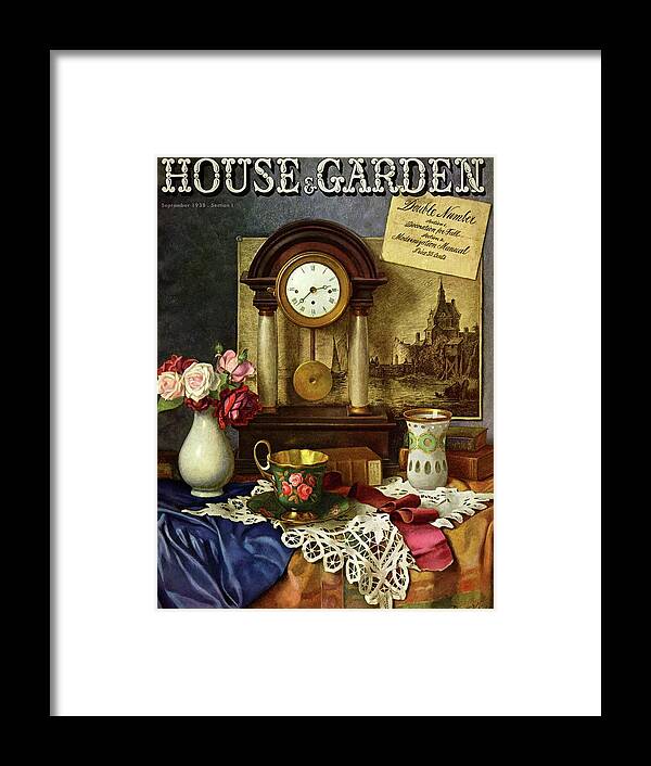 House And Garden Framed Print featuring the photograph House And Garden Cover by Robert Harrer