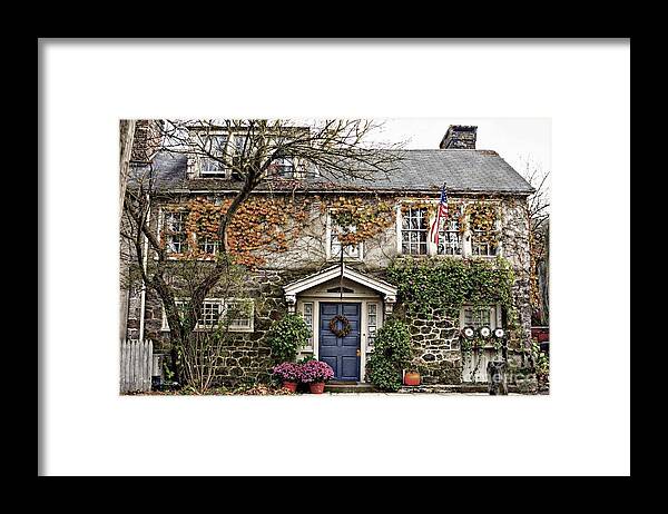 Architecture Framed Print featuring the photograph House From An Earlier Time by Marcia Lee Jones