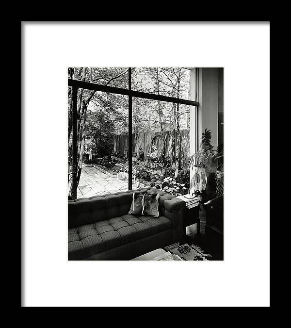 Interior Design Framed Print featuring the photograph House Of Mr Otto Zenke In Greenboro by Pedro E. Guerrero