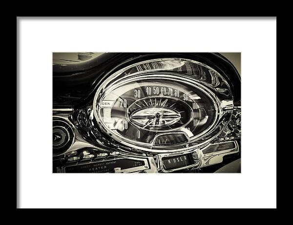 Oldsmobile Framed Print featuring the photograph How Fast and How Far by Caitlyn Grasso