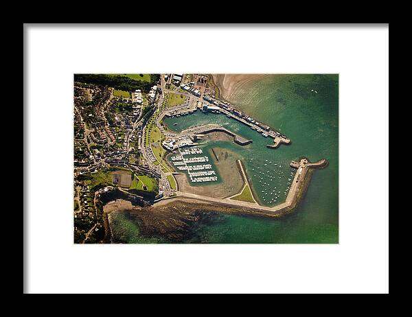 Howth Framed Print featuring the photograph Howth Harbour by Dave G Kelly