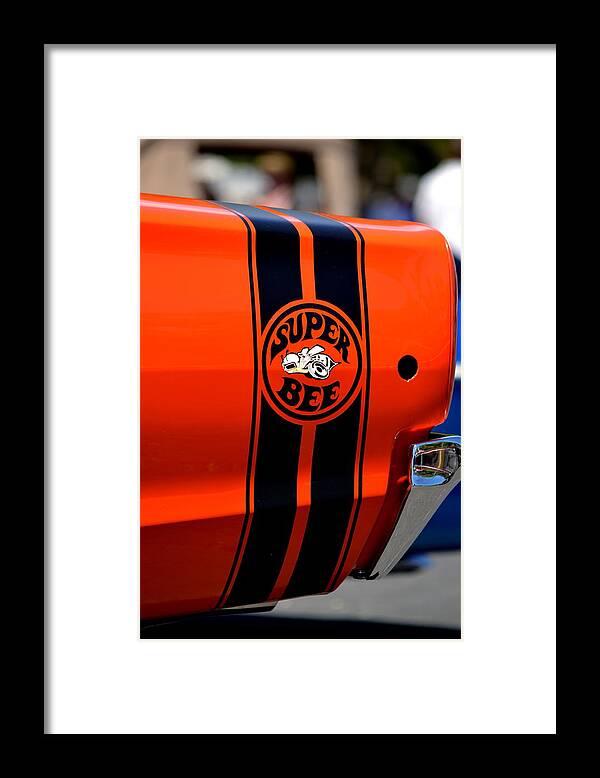 Super Bee Framed Print featuring the photograph Hr-27 by Dean Ferreira