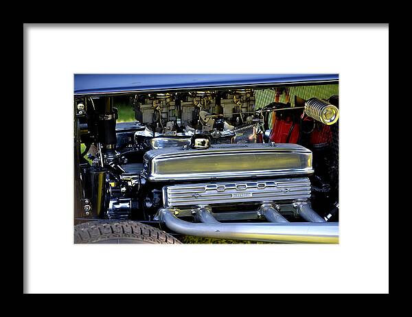 Hotrod Framed Print featuring the photograph Hr104 by Dean Ferreira