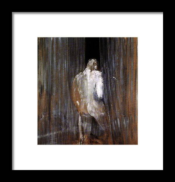 Human Form Framed Print featuring the painting Human Form by Francis Bacon