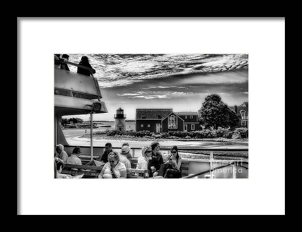 Hyannis Framed Print featuring the photograph Hy-Line to Nantucket by Jack Torcello