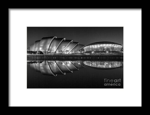 Glasgow Framed Print featuring the photograph Hydro and Armadillo by John Farnan