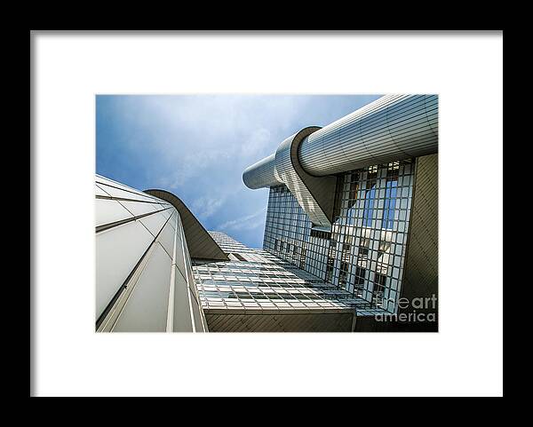 Hypo Vereins Bank Framed Print featuring the photograph Hypovereinsbank 2 by Hannes Cmarits