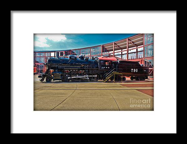 Train Framed Print featuring the photograph I. C. R. R. 790 by Gary Keesler
