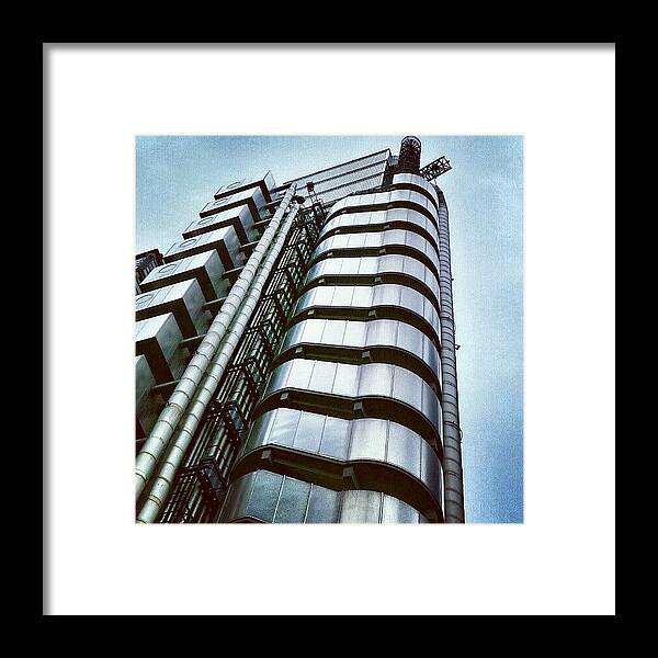 Building Framed Print featuring the photograph I Love This #steel #steampunk #building by Jim Amos