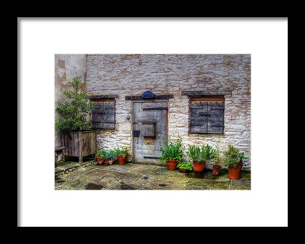 Old Barn Door Framed Print featuring the photograph I Miss Home by Doc Braham