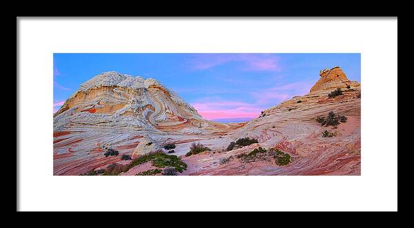 Southern Utah Framed Print featuring the photograph Ice Cream Sunday by David Andersen