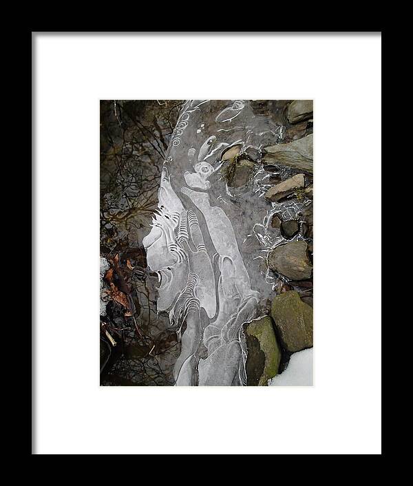 Winter Framed Print featuring the photograph Ice Flow 2 by Robert Nickologianis