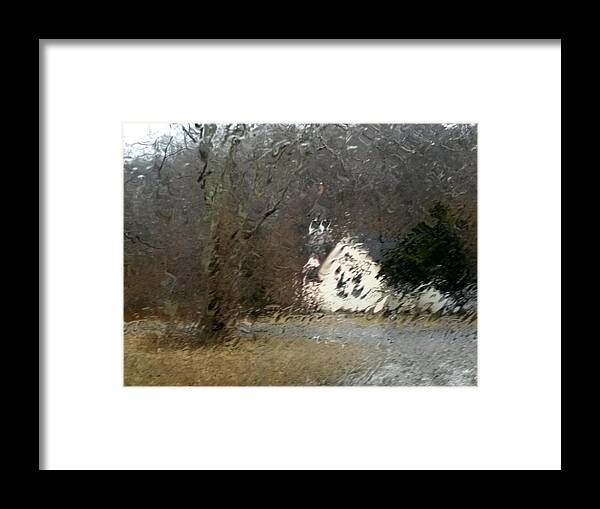 Landscape Framed Print featuring the photograph Ice Storm by Steven Huszar