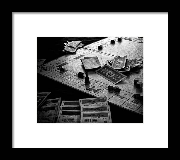 Monopoly Framed Print featuring the photograph Iconic Game by Camille Lopez