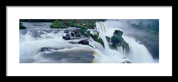 Photography Framed Print featuring the photograph Iguazu Falls, Iguazu National Park by Panoramic Images