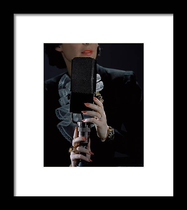 Beauty Framed Print featuring the photograph Ilke Chase by Horst P. Horst