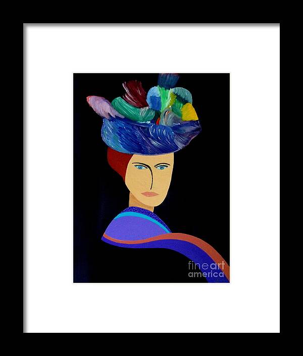 Women Framed Print featuring the painting I'll Take It by Bill OConnor