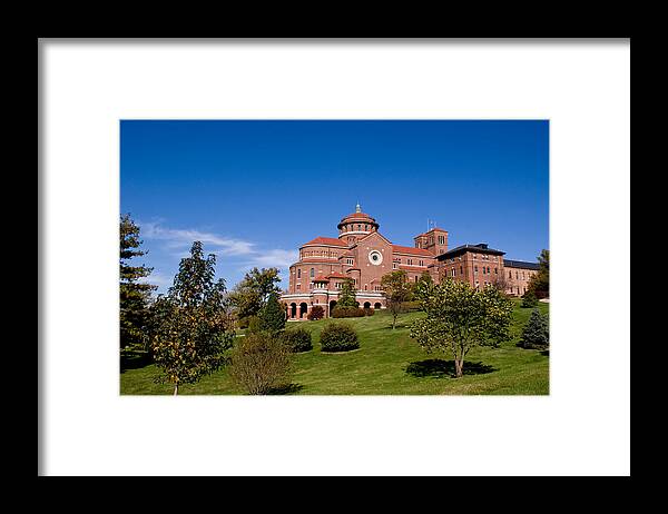 Monasteries Framed Print featuring the photograph Immaculate Conception Monastery by Sandy Keeton