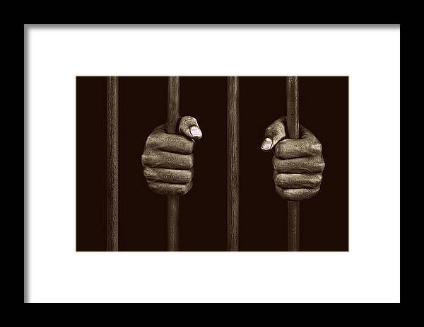Prison Framed Print featuring the photograph In Prison by Chevy Fleet