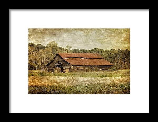 Barn Framed Print featuring the photograph In The Country by Kim Hojnacki