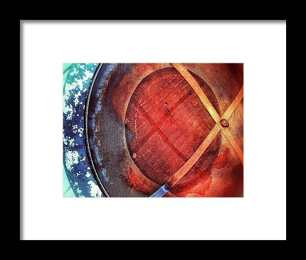 Brazero Framed Print featuring the digital art In the heart of things by Olivier Calas