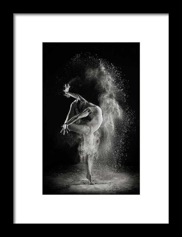 Dark Framed Print featuring the photograph In The Light by Shades And Light