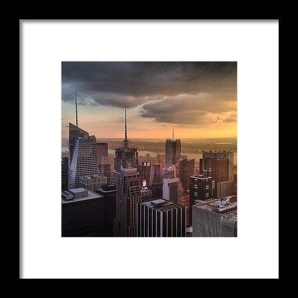 Framed Print featuring the photograph In The Moment by Randy Lemoine