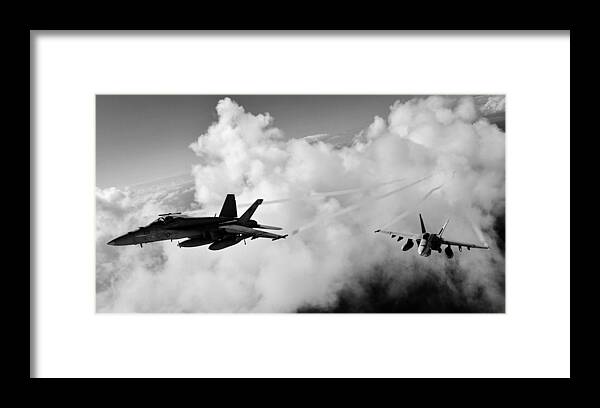 F18 Framed Print featuring the photograph In The Nest by Benjamin Yeager