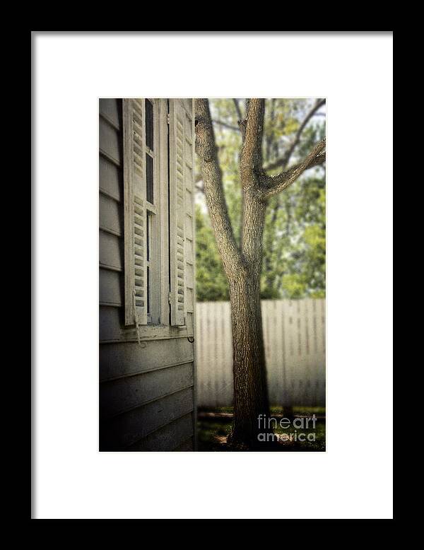 House Framed Print featuring the photograph In The Yard by Margie Hurwich