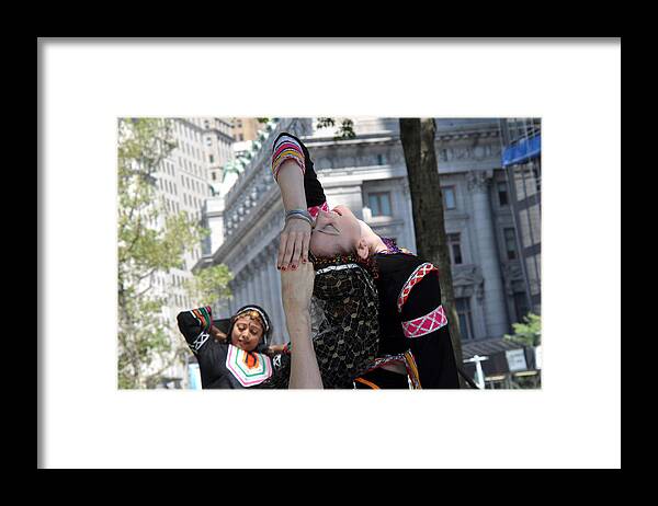 Dance Framed Print featuring the photograph Indian Dance by Diane Lent