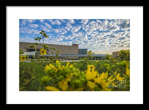 Indiana Framed Print featuring the photograph Indiana State Museum Bravo by David Haskett II