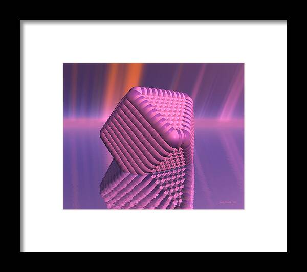 Surreal Framed Print featuring the digital art Inflation by Judi Suni Hall