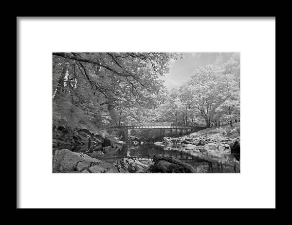 River Framed Print featuring the photograph Infrared river by B Cash