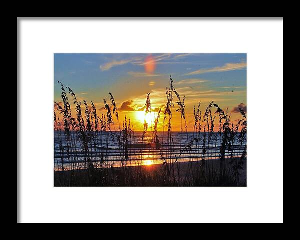 Sunset Framed Print featuring the photograph Inside the Sunset by Kicking Bear Productions