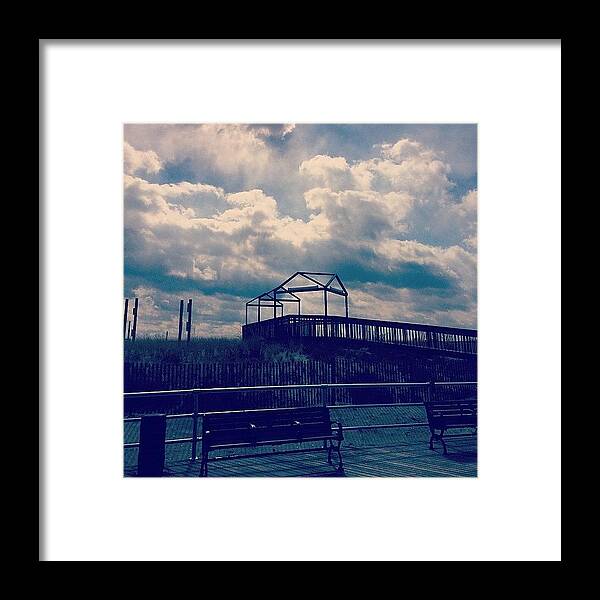 Ac Framed Print featuring the photograph #instaprints #ac #doac #atlanticcity by Jamie Brown