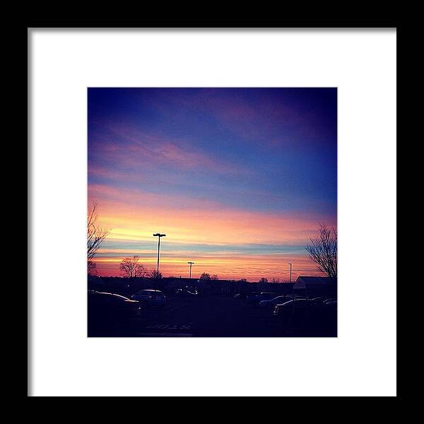 Life Framed Print featuring the photograph #instaprints #instahub #sky #skyporn by Jamie Brown