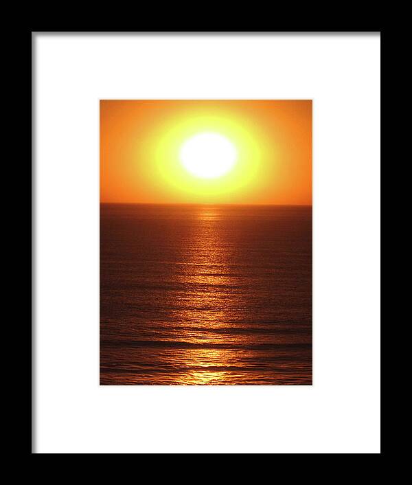 Sun Framed Print featuring the photograph Into Light by James Knight