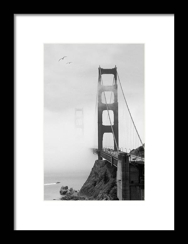 Landmarks Framed Print featuring the photograph Into The Unknown by Mike McGlothlen