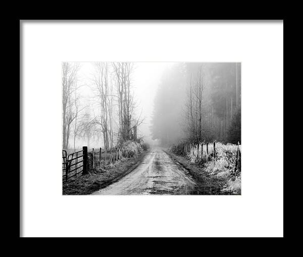 Landscape Framed Print featuring the photograph Into The Unknown by Rory Siegel