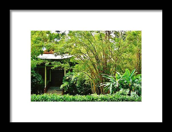 Moanalua Garden Framed Print featuring the photograph Invitation by Craig Wood